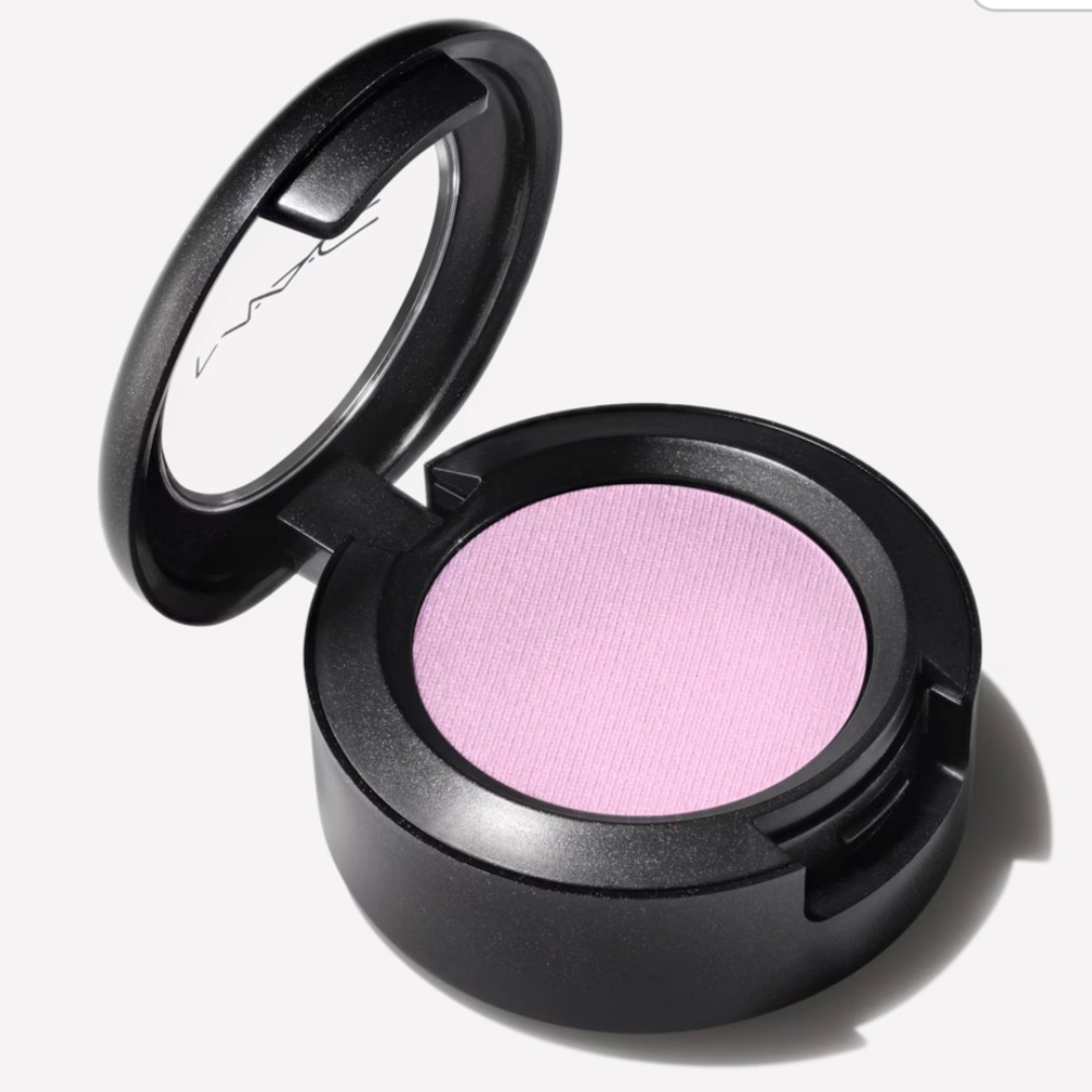 MAC #Humblebrag Lilac Frost Eye Shadow Icy Violet Purple Humblebrag